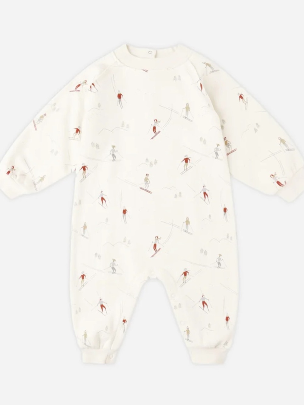 Rylee and Cru Raglan jumpsuit - Skier print